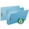 Smead Fastener Folder, 2" Exp, 1/3-cut Tab, Legal, 25/BX, BE PK SMD20001 - alternate 1